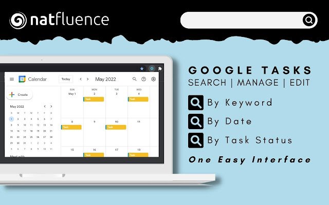 Search G. Calendar Tasks (By Natfluence)  from Chrome web store to be run with OffiDocs Chromium online