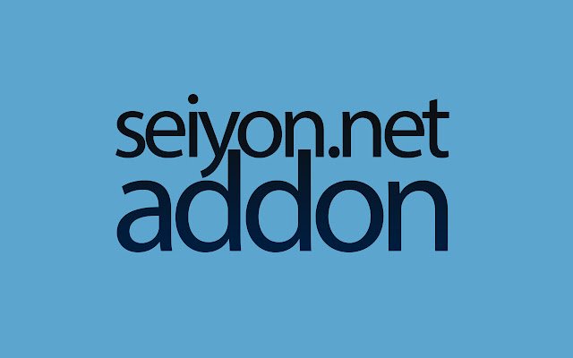 Seiyon.net add on  from Chrome web store to be run with OffiDocs Chromium online