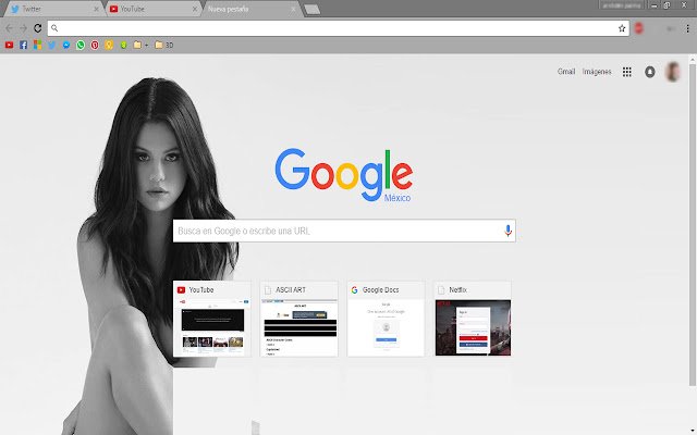 Tema Selena Gomez Revival dal negozio web di Chrome da eseguire con OffiDocs Chromium online