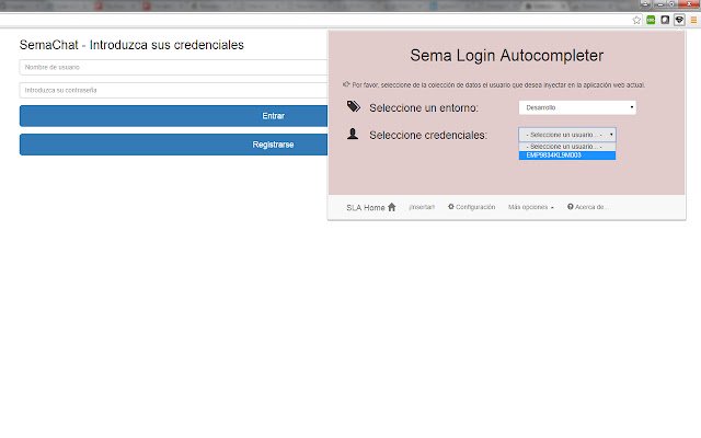 Sema Login Autocomplete  from Chrome web store to be run with OffiDocs Chromium online