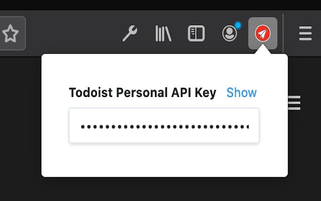 Send to Todoist  from Chrome web store to be run with OffiDocs Chromium online