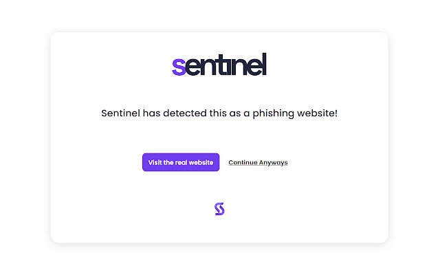 Sentinel از فروشگاه وب Chrome با OffiDocs Chromium به صورت آنلاین اجرا می شود