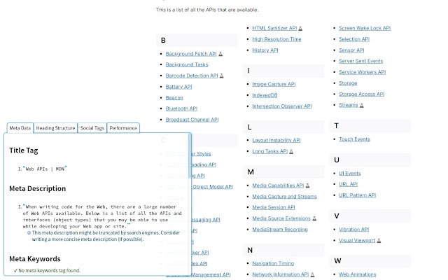 SEOdin Page Analyzer  from Chrome web store to be run with OffiDocs Chromium online