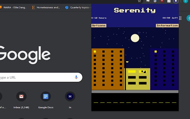 Serenity: Productivity  Time Management  from Chrome web store to be run with OffiDocs Chromium online