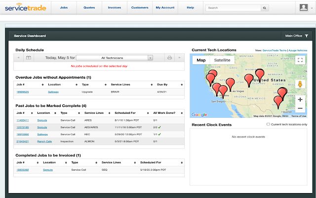 ServiceTrade  Azuga Vehicle Locator  from Chrome web store to be run with OffiDocs Chromium online