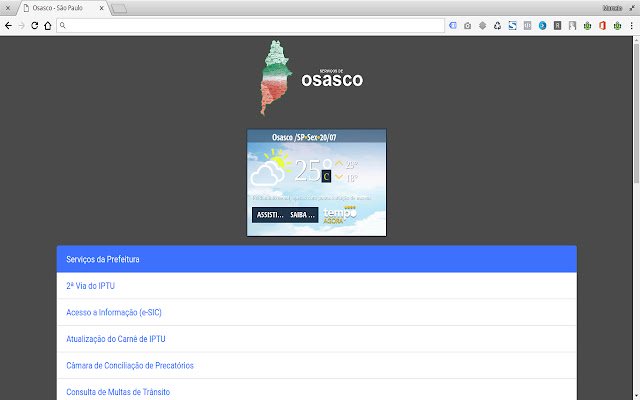 Serviços de Osasco  from Chrome web store to be run with OffiDocs Chromium online