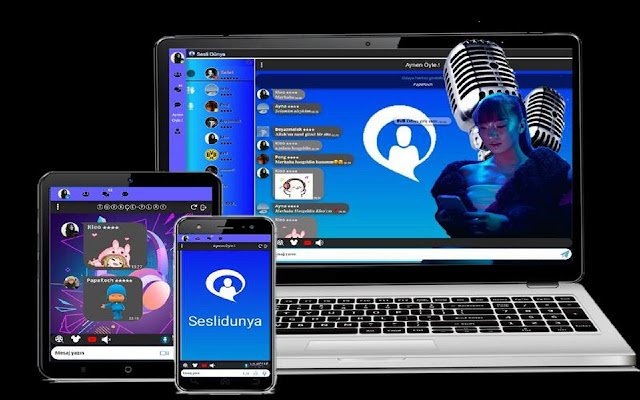 SesliDünya Sohbet  from Chrome web store to be run with OffiDocs Chromium online