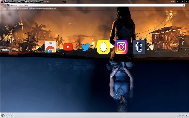 Shadow of the Tomb Raider | Lara Croft (GAME)  from Chrome web store to be run with OffiDocs Chromium online