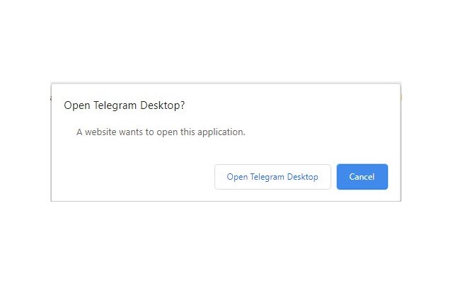 Share in Telegram  from Chrome web store to be run with OffiDocs Chromium online