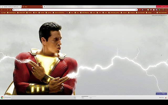 Chrome ウェブストアの Shazam Movie 1600 x 900 を OffiDocs Chromium オンラインで実行