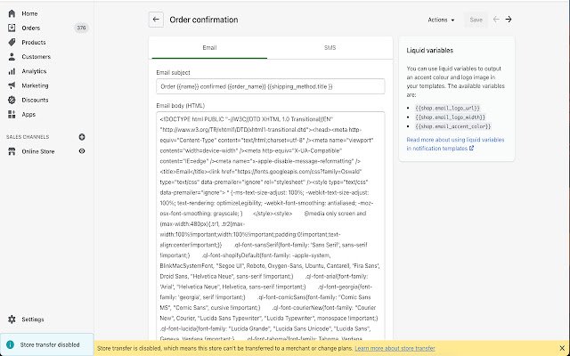 Shopify Email Template Exporter by UpOrder  from Chrome web store to be run with OffiDocs Chromium online