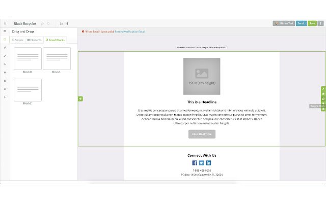 SHSP Email Block Recycler  from Chrome web store to be run with OffiDocs Chromium online