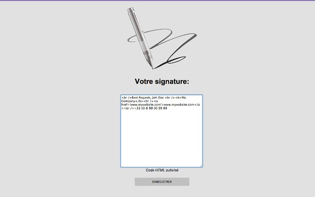 Signature Inbox by @spookev  from Chrome web store to be run with OffiDocs Chromium online