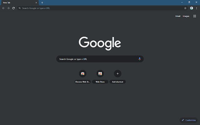 silver lining BLUE dark theme  from Chrome web store to be run with OffiDocs Chromium online