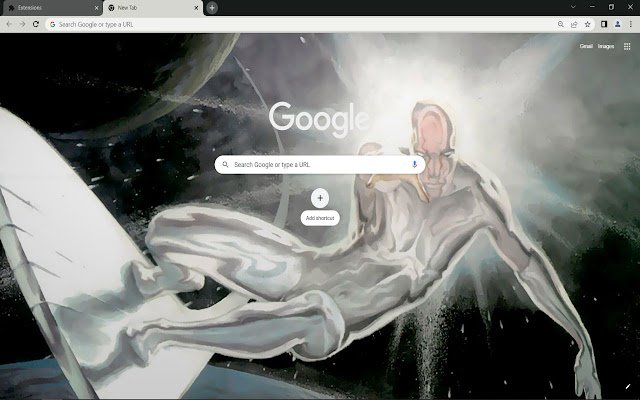 Silver Surfer  from Chrome web store to be run with OffiDocs Chromium online