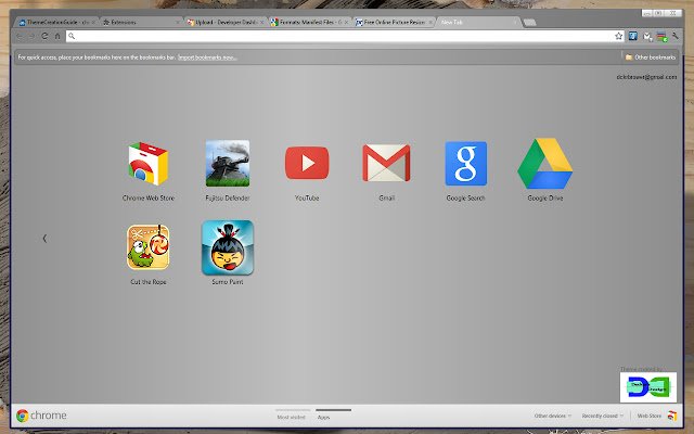 SilverTheme  from Chrome web store to be run with OffiDocs Chromium online