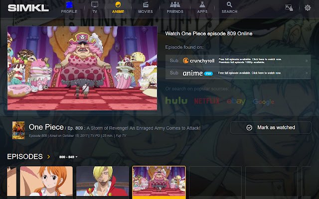 SIMKL Enhacer  from Chrome web store to be run with OffiDocs Chromium online