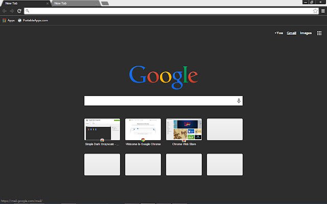 Simple Dark Grayscale  from Chrome web store to be run with OffiDocs Chromium online