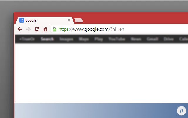 Simple red theme  from Chrome web store to be run with OffiDocs Chromium online