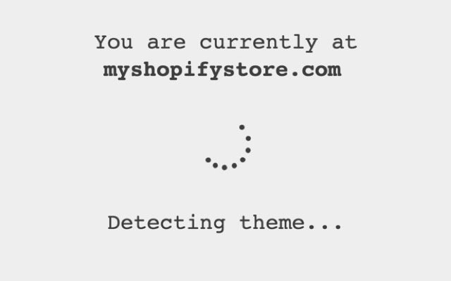 Simple Shopify Theme Detector  from Chrome web store to be run with OffiDocs Chromium online