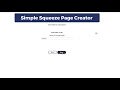 Simple Squeeze Page Maker  from Chrome web store to be run with OffiDocs Chromium online