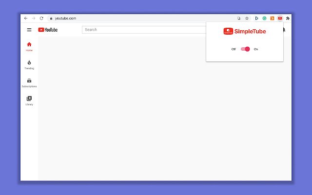 SimpleTube  from Chrome web store to be run with OffiDocs Chromium online