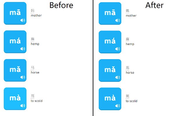 ตัวแปลงภาษาจีนตัวย่อเป็นภาษาจีนตัวเต็มจาก Chrome เว็บสโตร์เพื่อใช้งานกับ OffiDocs Chromium ออนไลน์