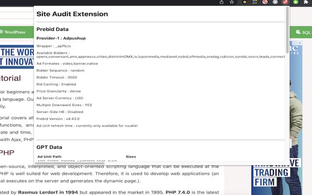 Ekstensi Audit Situs dari toko web Chrome untuk dijalankan dengan OffiDocs Chromium online