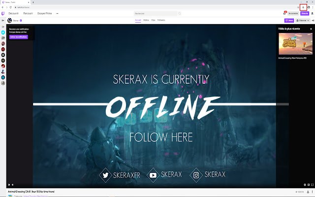 Skerax  from Chrome web store to be run with OffiDocs Chromium online