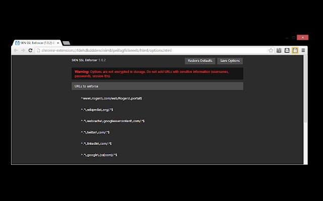 SKN SSL Enforcer  from Chrome web store to be run with OffiDocs Chromium online