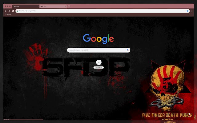 Skull inscription blood mula sa Chrome web store na tatakbo sa OffiDocs Chromium online