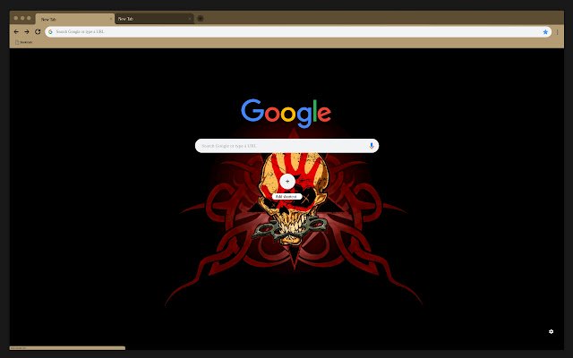 Skull on black  from Chrome web store to be run with OffiDocs Chromium online