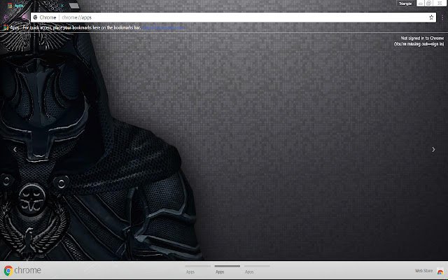 Skyrim Grid Theme 1366x768  from Chrome web store to be run with OffiDocs Chromium online