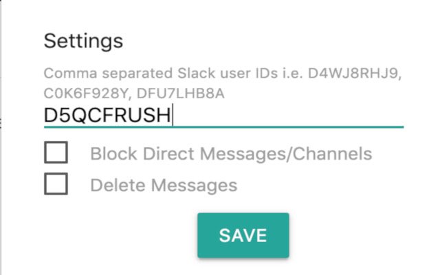 Slack Blocker  from Chrome web store to be run with OffiDocs Chromium online