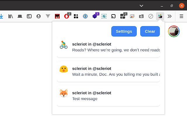 Slack Reaction Notifications  from Chrome web store to be run with OffiDocs Chromium online