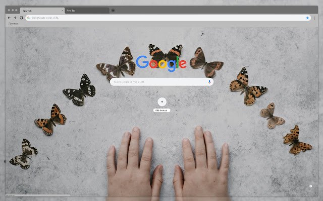 Small butterfles  from Chrome web store to be run with OffiDocs Chromium online