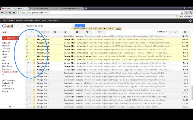 Smooth Checkbox for Gmail™  from Chrome web store to be run with OffiDocs Chromium online