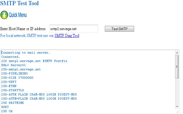 SMTP Tool  from Chrome web store to be run with OffiDocs Chromium online