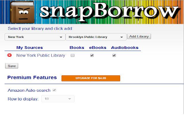 snapBorrow من متجر Chrome الإلكتروني ليتم تشغيله باستخدام OffiDocs Chromium عبر الإنترنت