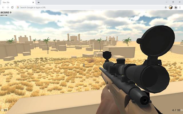 เกมยิงปืน Sniper จาก Chrome เว็บสโตร์ที่จะรันด้วย OffiDocs Chromium ออนไลน์