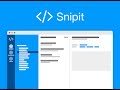 Snipit organize, share, collaborate  from Chrome web store to be run with OffiDocs Chromium online