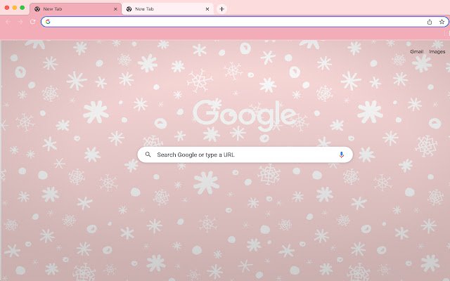 El tema Snowflake de la tienda web de Chrome se ejecutará con OffiDocs Chromium en línea