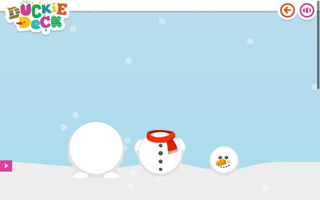 Snow Games Snowman Duckie Deck Games de la boutique en ligne Chrome à exécuter avec OffiDocs Chromium en ligne