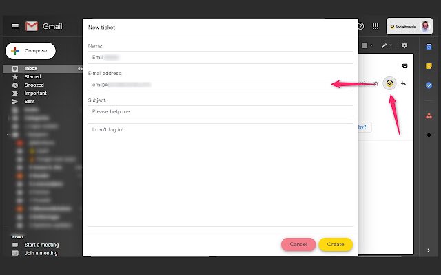 Socialboards: Integration with Gmail from Chrome web store to be run with OffiDocs Chromium online Socialboards: Integration with Gmail from Chrome web store to be run with OffiDocs Chromium online