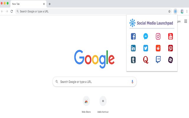 Social Media Launchpad aus dem Chrome-Webshop, das mit OffiDocs Chromium online ausgeführt werden soll