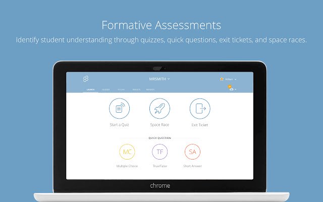 Socrative Teacher จาก Chrome เว็บสโตร์ที่จะรันด้วย OffiDocs Chromium ทางออนไลน์