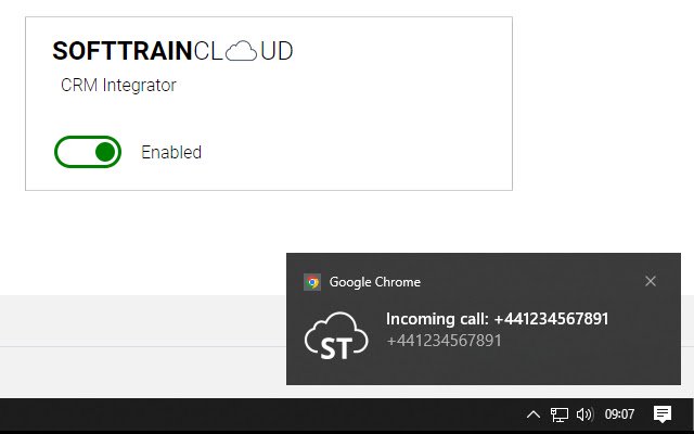 SoftTrain Cloud CRM Integrator  from Chrome web store to be run with OffiDocs Chromium online