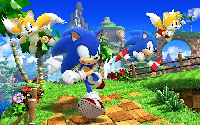 Sonic Generations Theme  from Chrome web store to be run with OffiDocs Chromium online