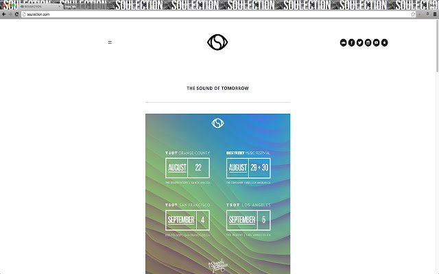 Soulection Theme  from Chrome web store to be run with OffiDocs Chromium online