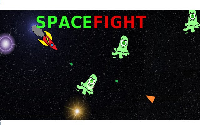 Space Fight de la boutique en ligne Chrome sera exécuté avec OffiDocs Chromium en ligne